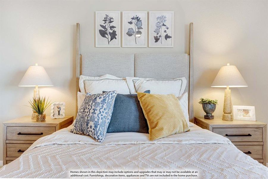 Furnished interior view inside a new home in Sutton Fields, Celina (Image 15).