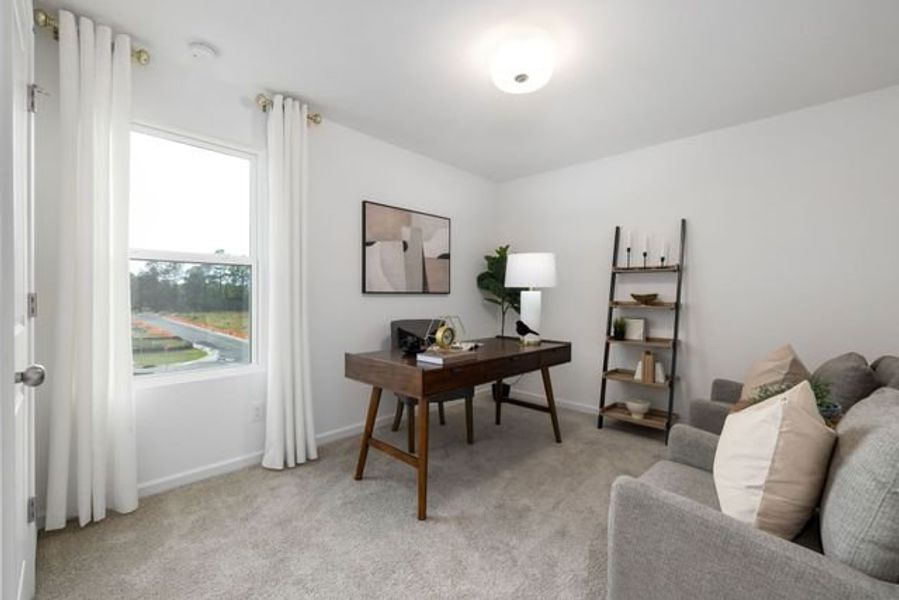Representative furnished interior of a home built from the Shepherd by True Homes in Benson Village, Benson (Image 29).