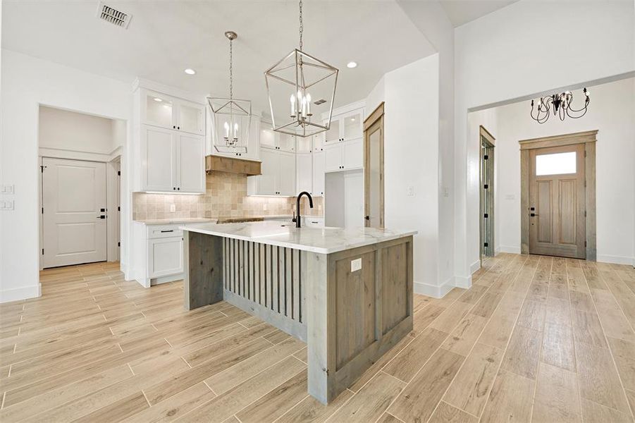 Furnished interior view inside a new home in , Azle (Image 6).
