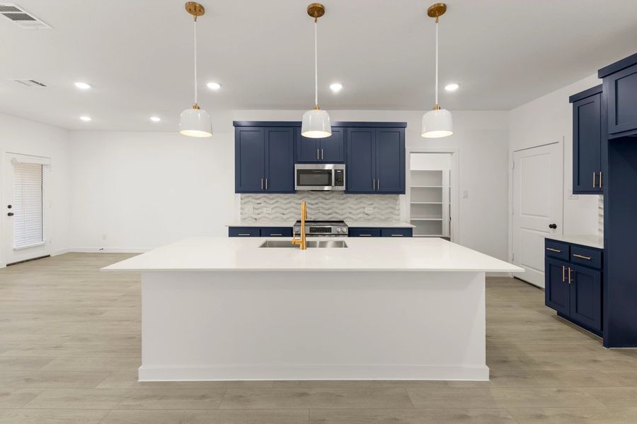 Kitchen featuring the Sapphire Collection Kitchen featuring the Sapphire Collection