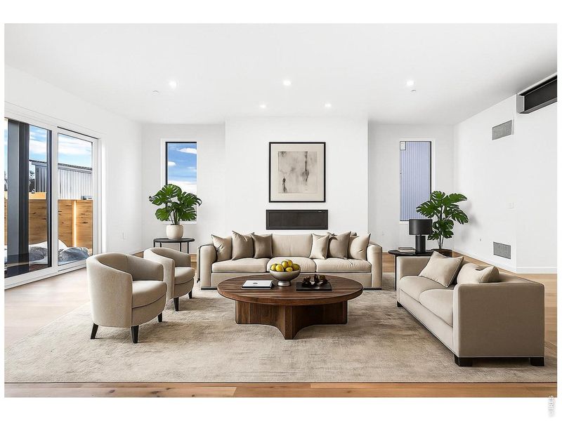 Furnished interior view inside a new home in , Boulder (Image 9).