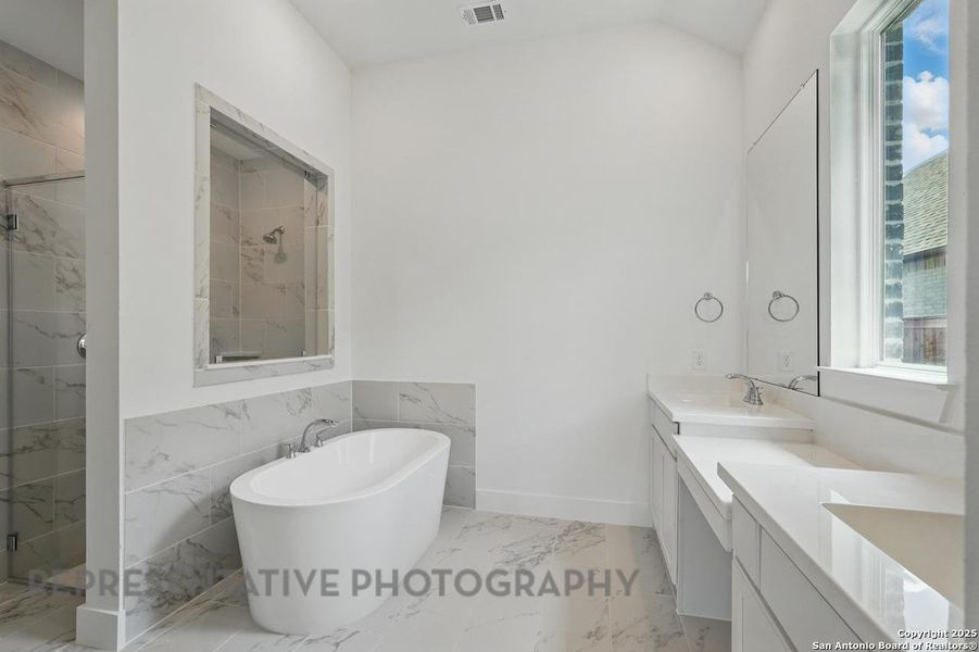 Furnished interior view inside a new home in Davis Ranch: 60ft. lots, San Antonio (Image 3). Furnished interior view inside a new home in Davis Ranch: 60ft. lots, San Antonio (Image 3).