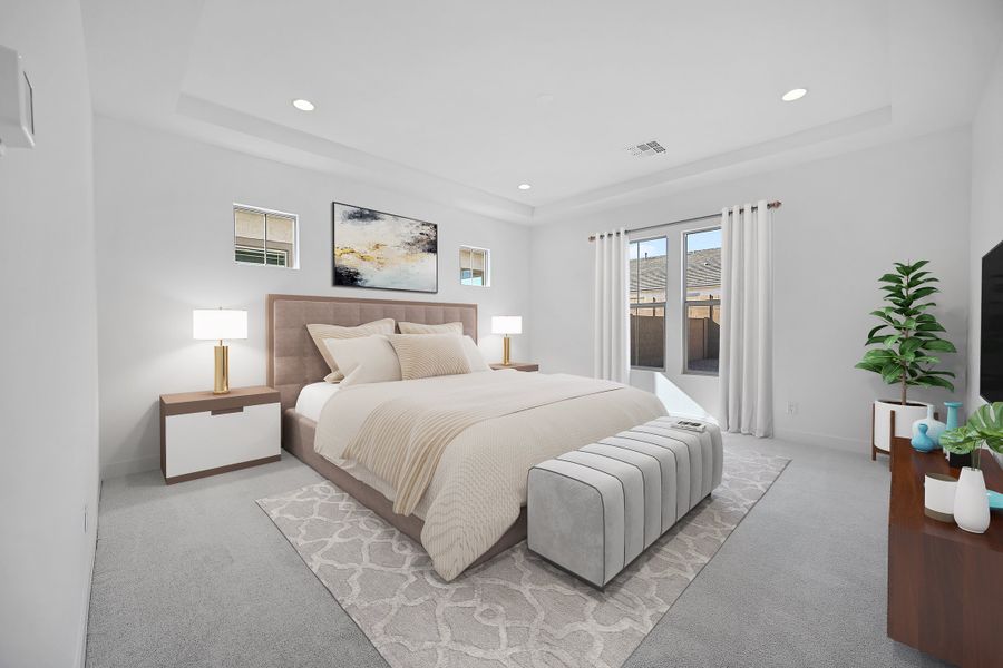 Furnished interior view inside a new home in Aloravita South, Peoria (Image 8).