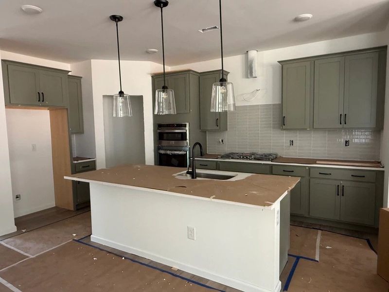 In-progress construction of a new home in The Point, Rolesville, NC (Image 10).