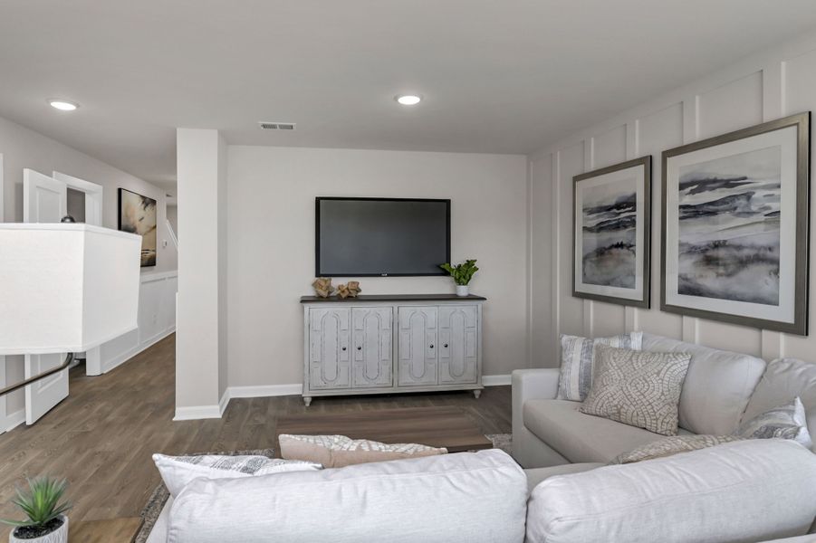 Representative furnished interior of a home built from the Jarrod by Veranda Homes in Trenton Place, Roebuck (Image 15).