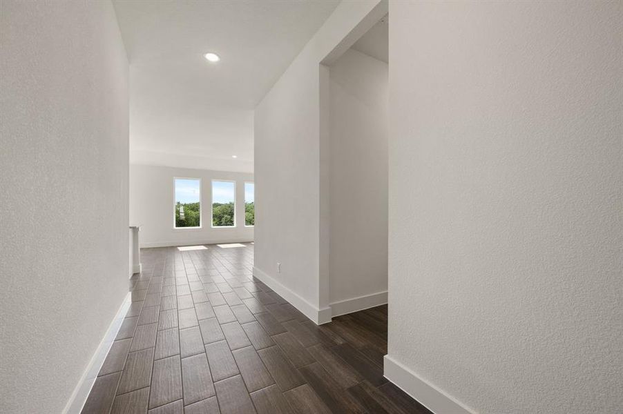 Spacious, unfurnished interior of a new home in Saddleback Estates, Boyd (Image 17). Spacious, unfurnished interior of a new home in Saddleback Estates, Boyd (Image 17).