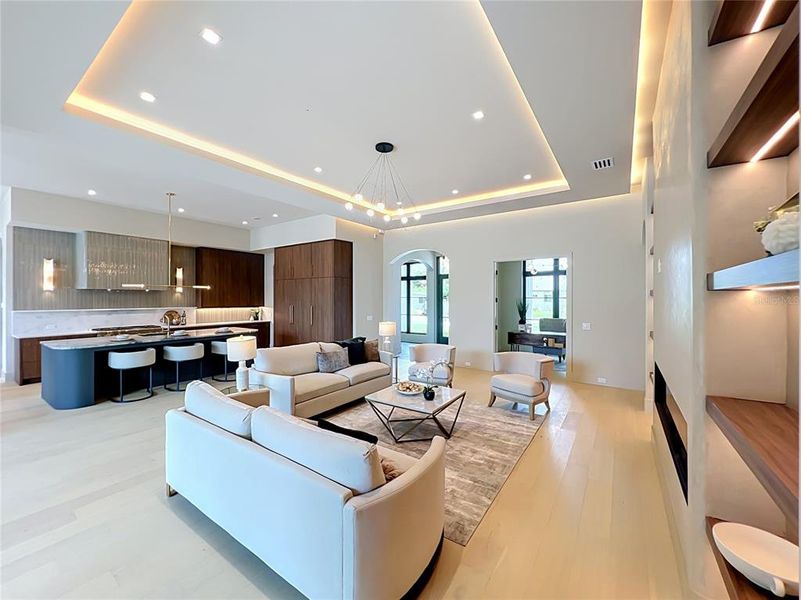 Furnished interior view inside a new home in , Winter Park (Image 65). Furnished interior view inside a new home in , Winter Park (Image 65).