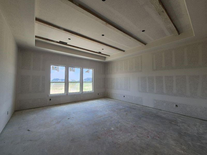 In-progress construction of a new home in Rocky Top, Krum, TX (Image 11).