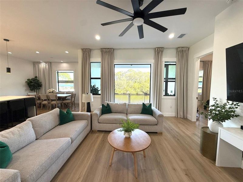 Furnished interior view inside a new home in , Port Charlotte (Image 11).