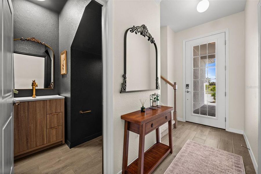 Furnished interior view inside a new home in Tuckers Cove, Punta Gorda (Image 6).