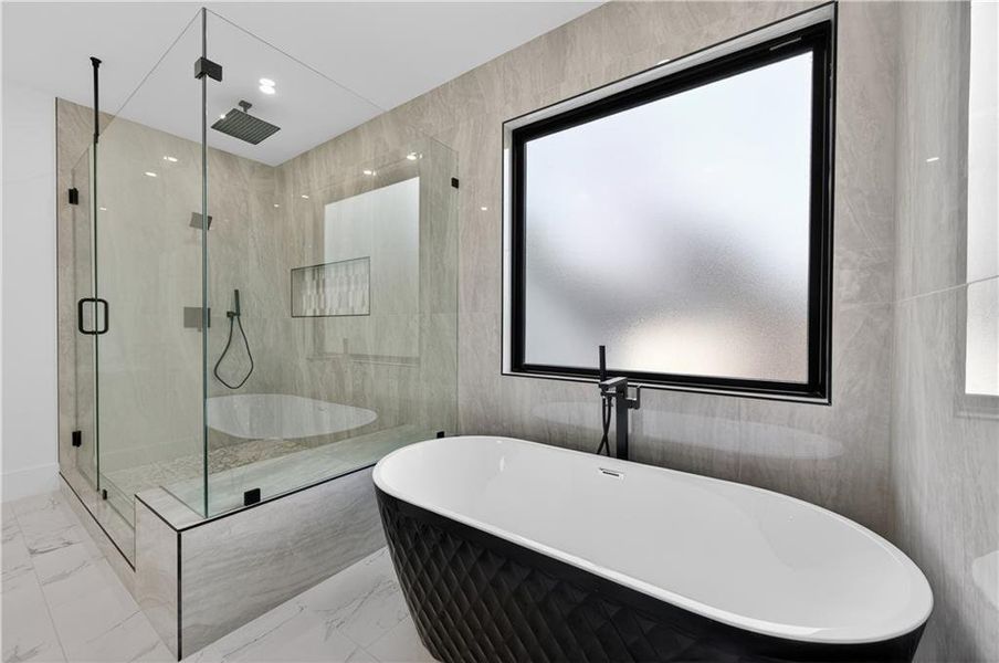 Furnished interior view inside a new home in , Atlanta (Image 35).