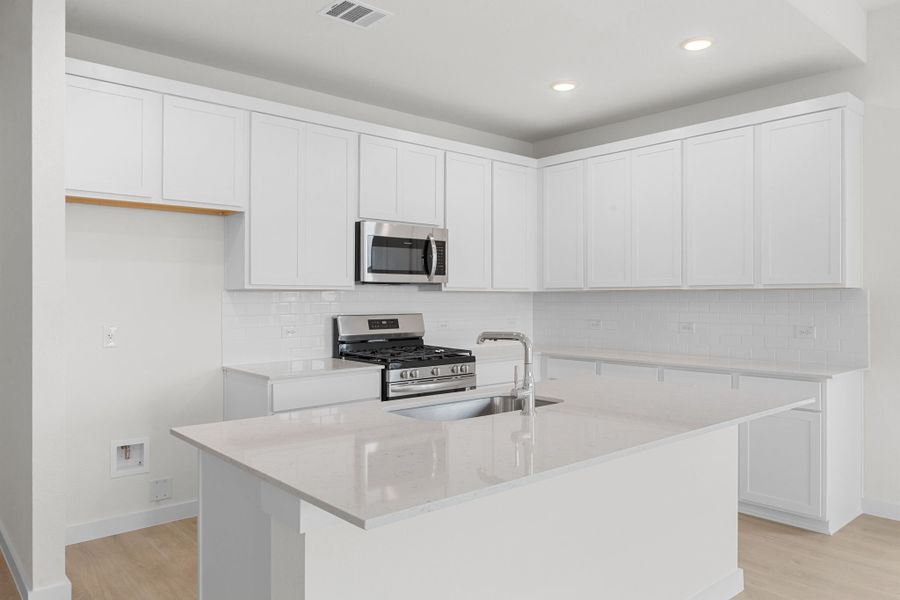 Furnished interior view inside a new home in Prairie Winds, Hutto (Image 9).