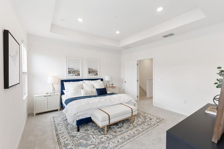 Representative furnished interior of a home built from the Jackson by Park Square Residential in The Residences at Emerson Park, Apopka (Image 15).