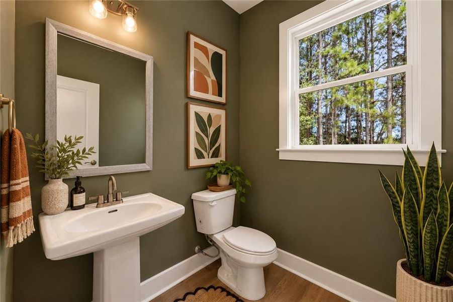 Furnished interior view inside a new home in Bay Creek Overlook, Loganville (Image 7).