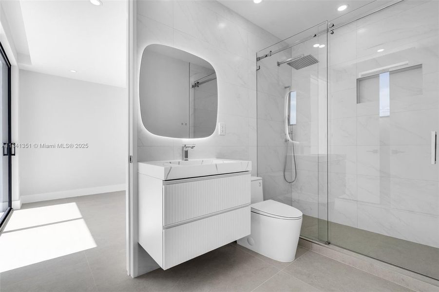 Furnished interior view inside a new home in , Key Biscayne (Image 10). Furnished interior view inside a new home in , Key Biscayne (Image 10).