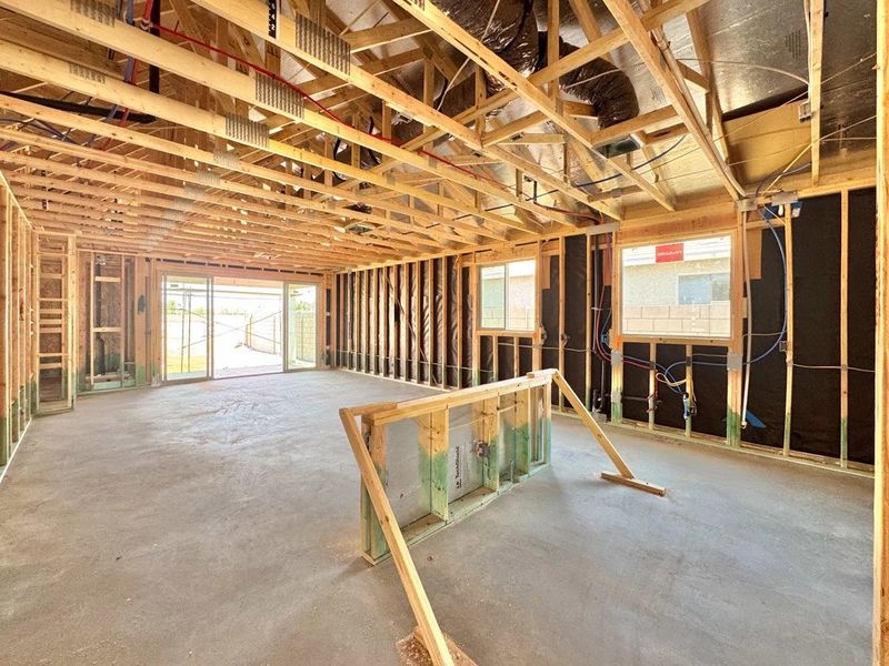 Kitchen and great room