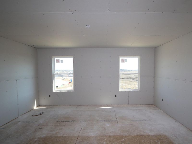 In-progress construction of a new home in Cascades at Onion Creek, Austin, TX (Image 10).