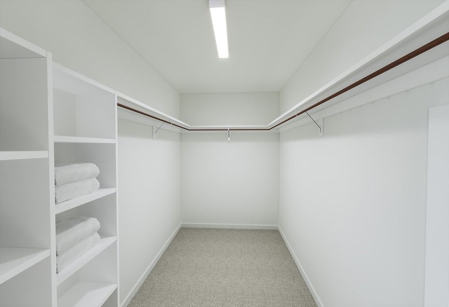 Representative furnished interior of a home built from the Ivy by Tri Pointe Homes in LaPrelle, Haslet (Image 13).