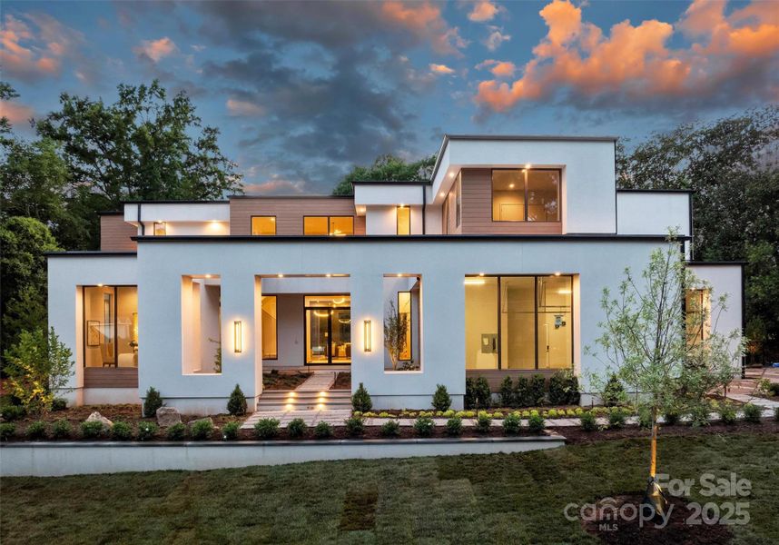 Front exterior of a new home in , Charlotte, NC, highlighting curb appeal (Image 22). Front exterior of a new home in , Charlotte, NC, highlighting curb appeal (Image 22).