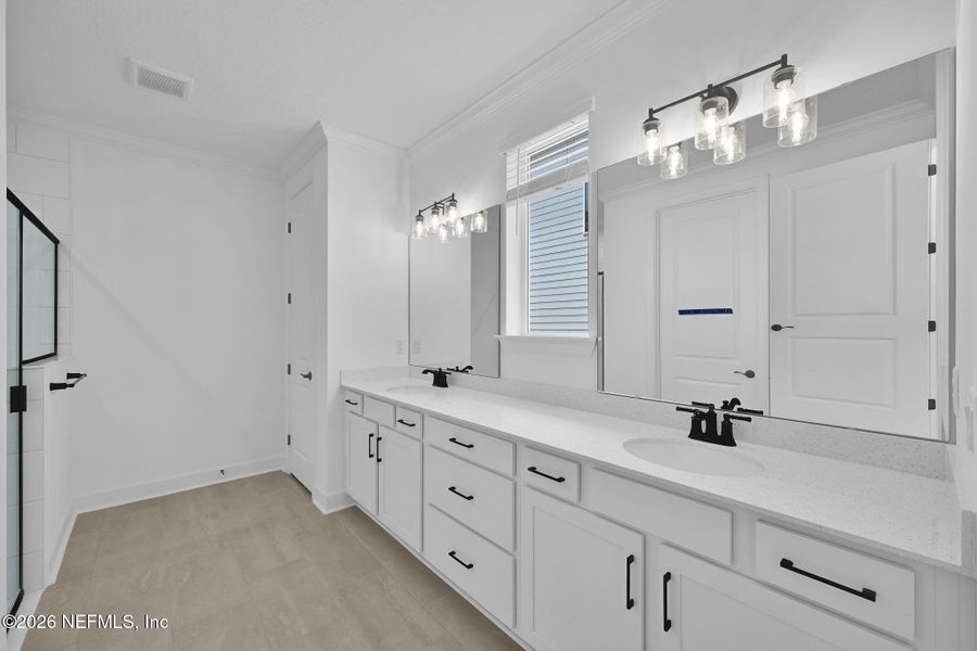 Furnished interior view inside a new home in Creighton Pointe, Fleming Island (Image 4).