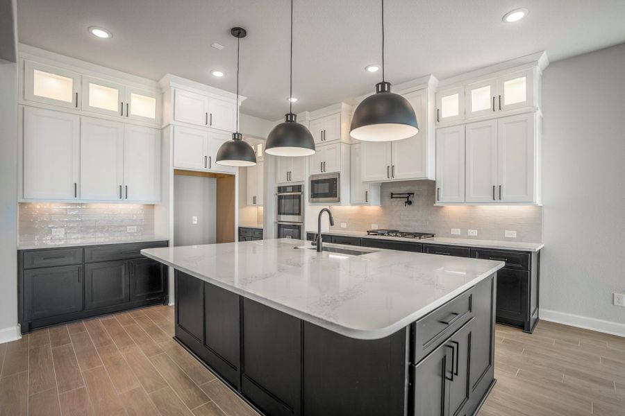 Furnished interior view inside a new home in Sienna 70′ Lots, Missouri City (Image 5).