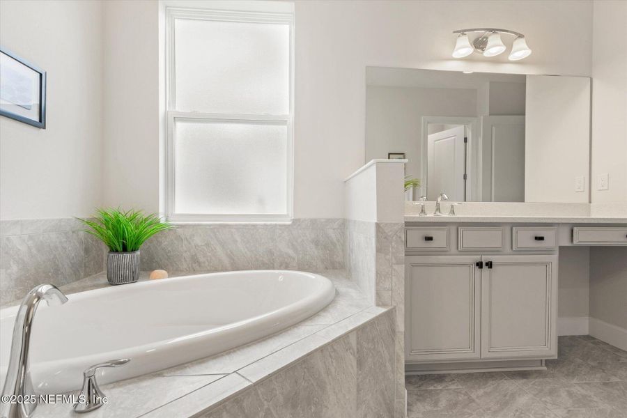 Furnished interior view inside a new home in , Palm Coast (Image 8). Furnished interior view inside a new home in , Palm Coast (Image 8).