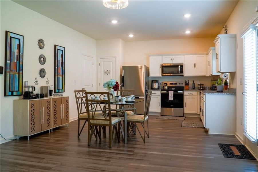 Furnished interior view inside a new home in , Locust Grove (Image 16).