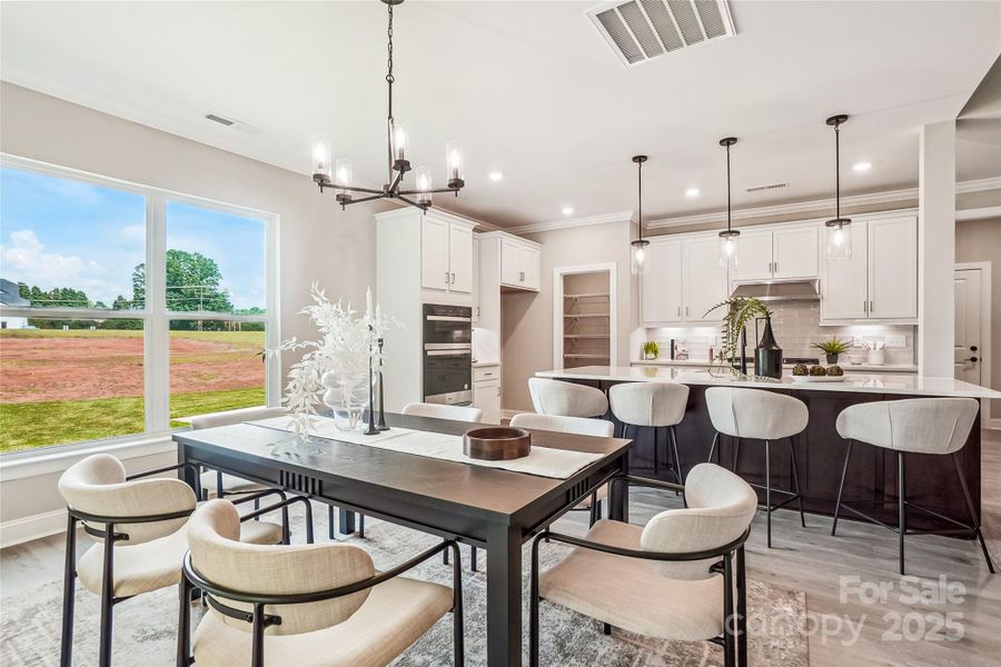 Furnished interior view inside a new home in Rolling Meadows, Mooresville (Image 10).