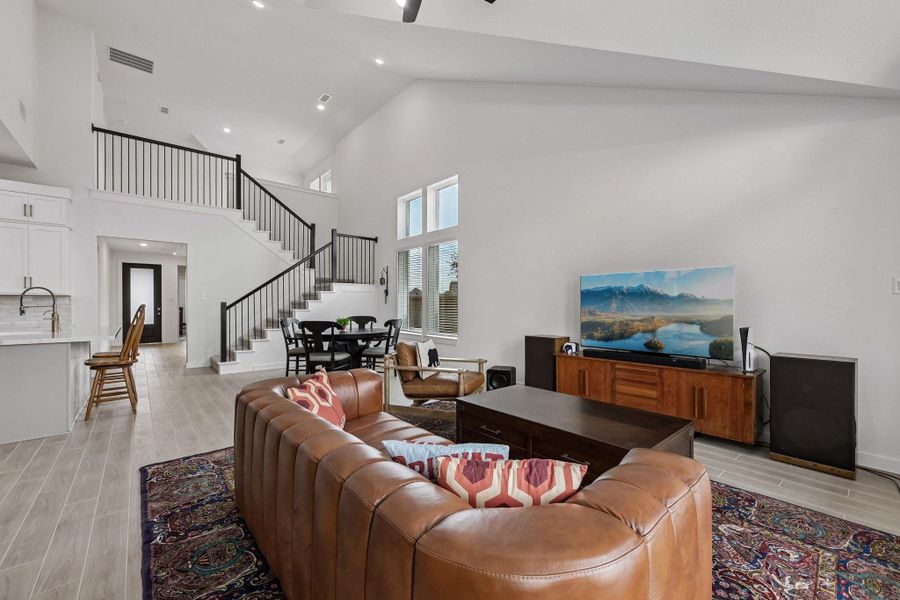 Furnished interior view inside a new home in Jubilee 45', 70', Hockley (Image 18).
