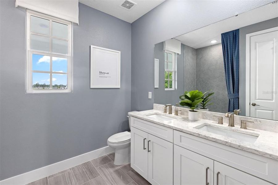 Furnished interior view inside a new home in Celebration, Celebration (Image 8).