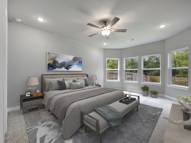 Photo is not of the actual home, but is an inspirational photo of builder’s model home and may depict options, furnishings, and/or decorator features that are not included