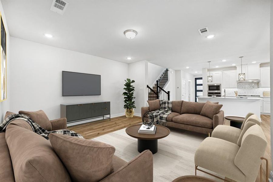 Furnished interior view inside a new home in Talia – Cottage Series, Mesquite (Image 8).