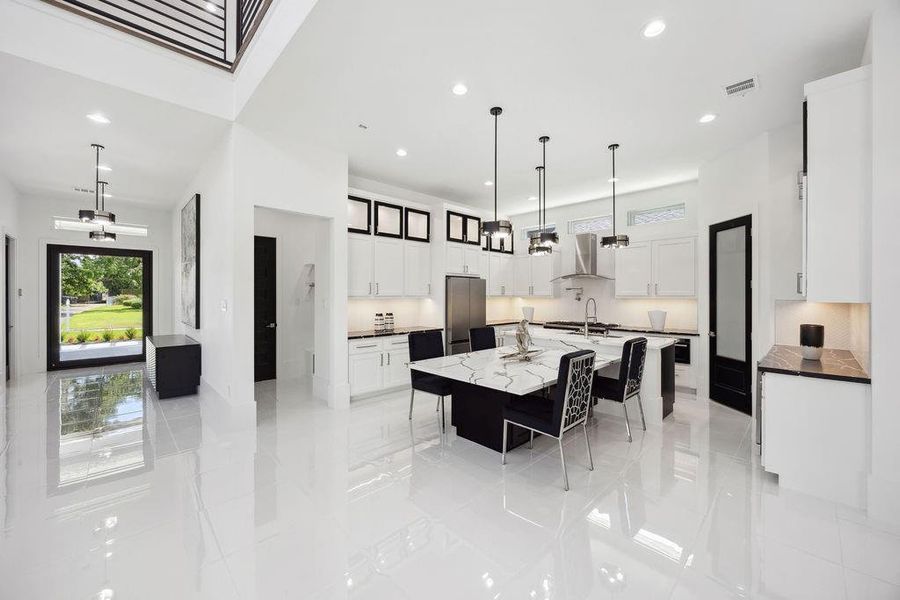 Furnished interior view inside a new home in , Houston (Image 18). Furnished interior view inside a new home in , Houston (Image 18).