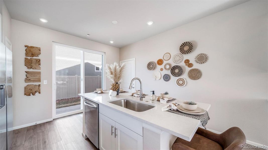 Furnished interior view inside a new home in , Bennett (Image 14).