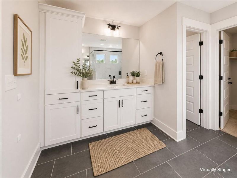 Furnished interior view inside a new home in , Hoschton (Image 14).