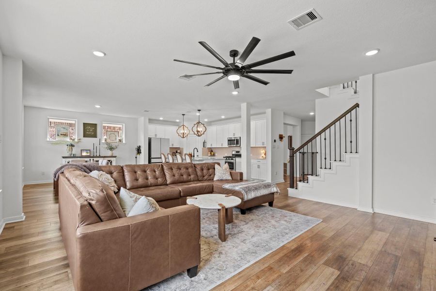 Furnished interior view inside a new home in , Magnolia (Image 28).