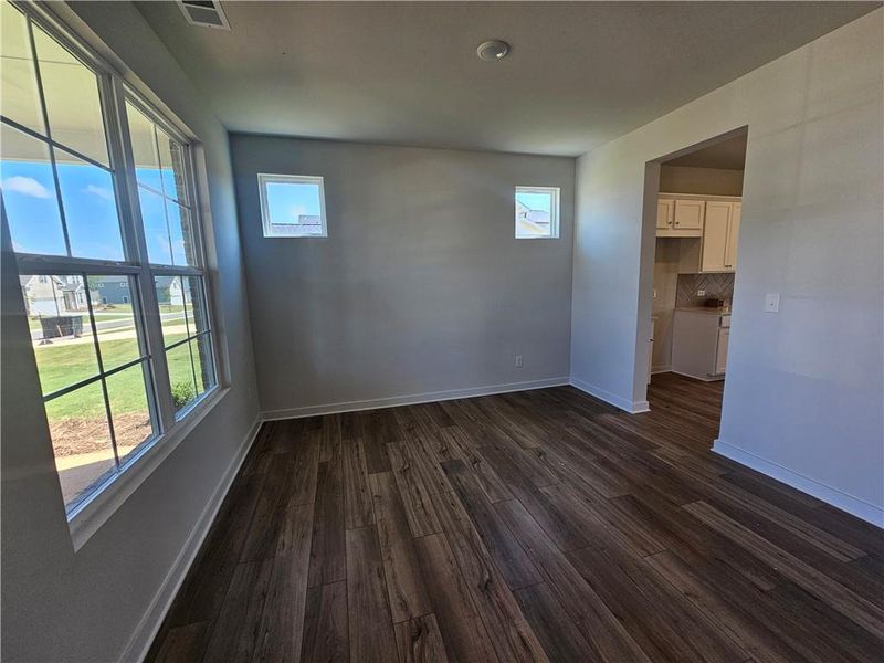 Spacious, unfurnished interior of a new home in Ellorie Estates, Dawsonville (Image 13). Spacious, unfurnished interior of a new home in Ellorie Estates, Dawsonville (Image 13).