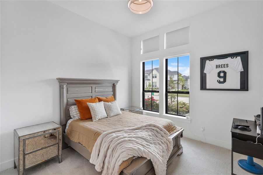 Furnished interior view inside a new home in , Spring (Image 46).