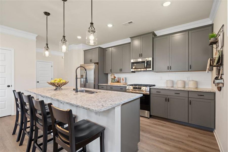 Furnished interior view inside a new home in Hillcrest Park, Ringgold (Image 24).