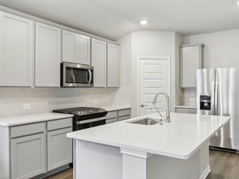 Photo is not of the actual home, but is an inspirational photo of builder’s model home and may depict options, furnishings, and/or decorator features that are not included