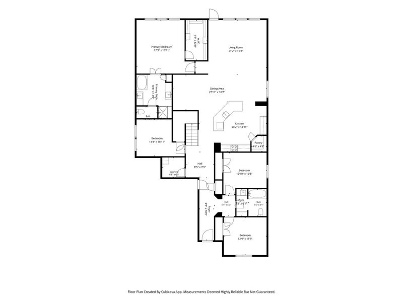 1st Level Floor Plan