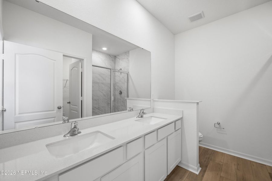 Furnished interior view inside a new home in Westport Landing, Jacksonville (Image 14).