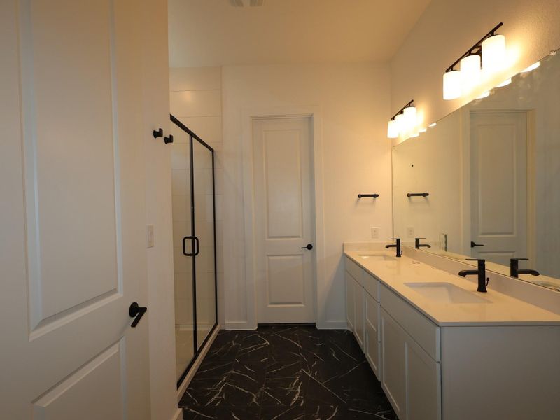 Furnished interior view inside a new home in Estancia West, Manchaca (Image 4).