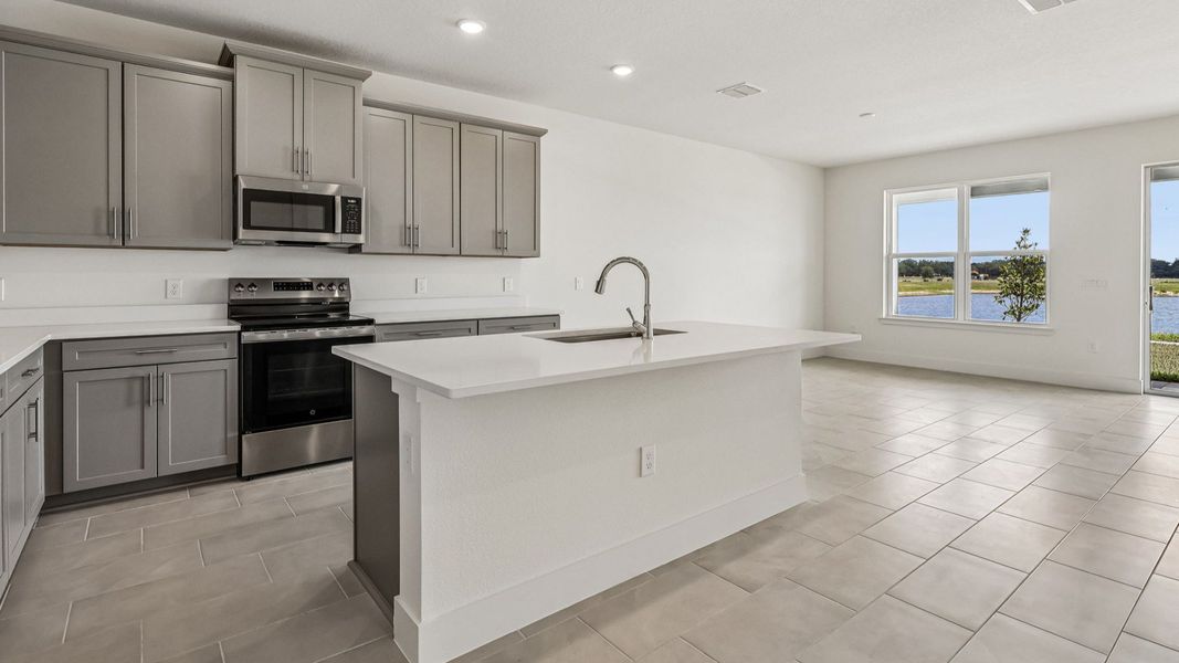 Representative furnished interior of a home built from the Longleaf by DRB Homes in Ardisia Park, New Smyrna Beach (Image 9).