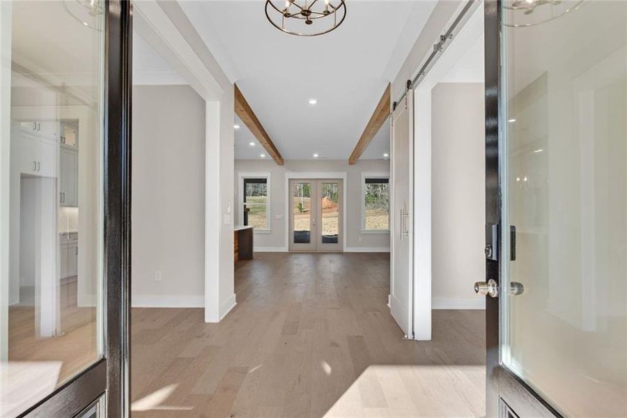 Spacious, unfurnished interior of a new home in , Hiram (Image 44).