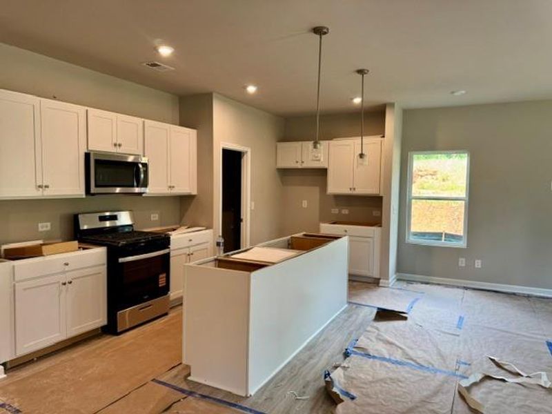 In-progress construction of a new home in Park Center Pointe, Mableton, GA (Image 6).