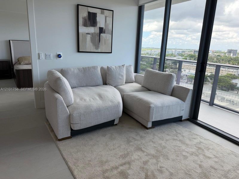 Furnished interior view inside a new home in , Hallandale Beach (Image 16).
