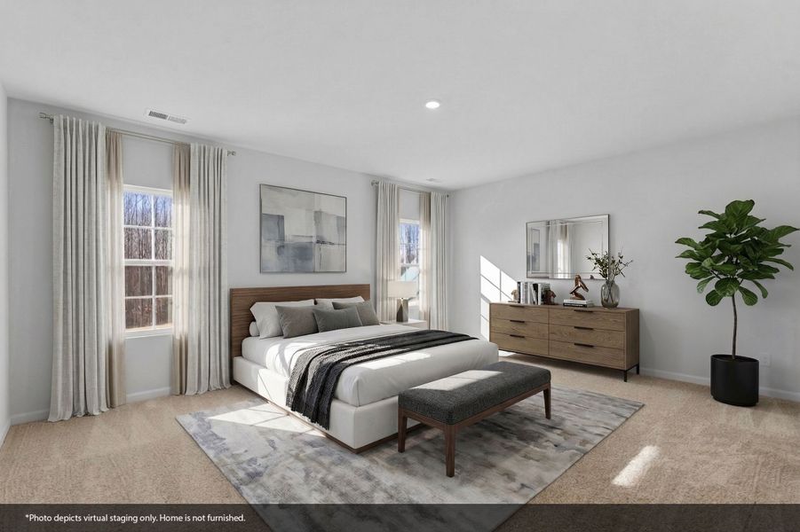 Furnished interior view inside a new home in Fieldstone, Lexington (Image 9).