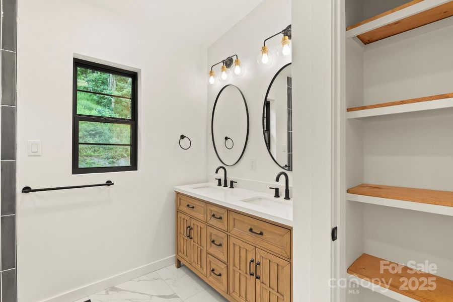 Furnished interior view inside a new home in , Seven Devils (Image 5).