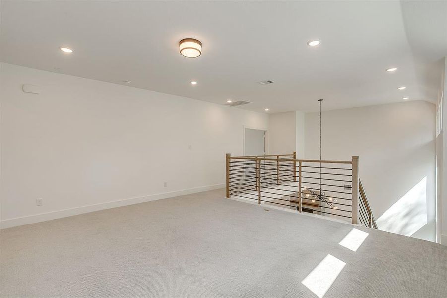 Spacious, unfurnished interior of a new home in St. Joseph Estates, North Richland Hills (Image 32).